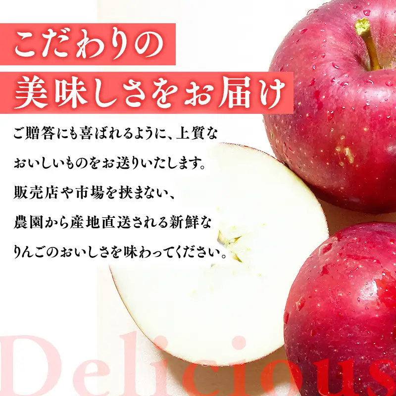 りんご 贈答用 王林・葉とらずサンふじ 約3kg【hi-0033-003】