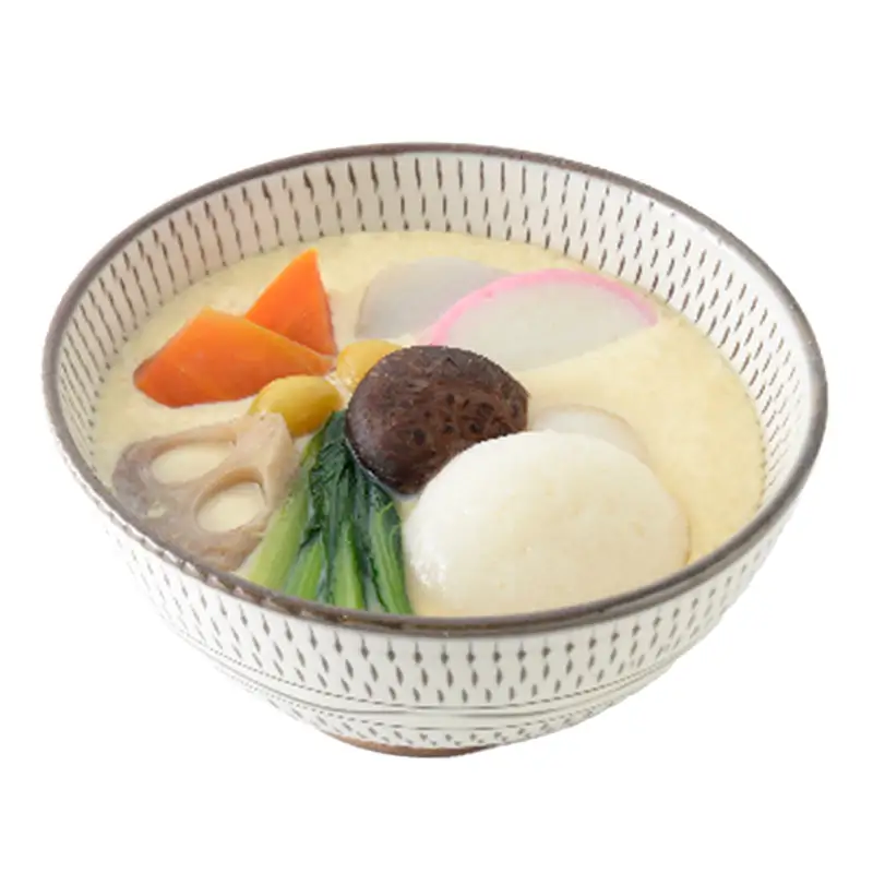 筑前朝倉蒸し雑煮 256g×4箱 【餅 お餅 おもち もち 雑煮 お雑煮 お正月 正月 茶碗蒸し 蒸し料理 蒸し雑煮 筑前煮 筑前 備蓄 常温 福岡県 筑前町 送料無料 BP001】