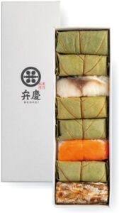 【FB7】魅惑の柿の葉寿司 さば3個さけ3個じゃこ2個入り | すし 魚介類 水産 食品 人気 おすすめ 送料無料【A271-frks164】