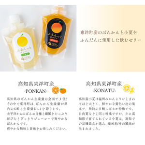 飲むゼリーぽんかん&こなつ 8個入り  F147