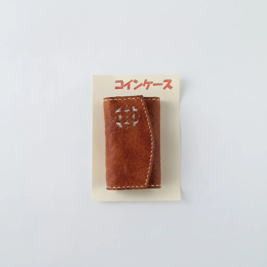 コインケース 麓刑務所作業製品 馬革 豚革 コインケース