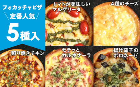 PIZZA PORT こだわり冷凍ピザ5枚セット［No.308］