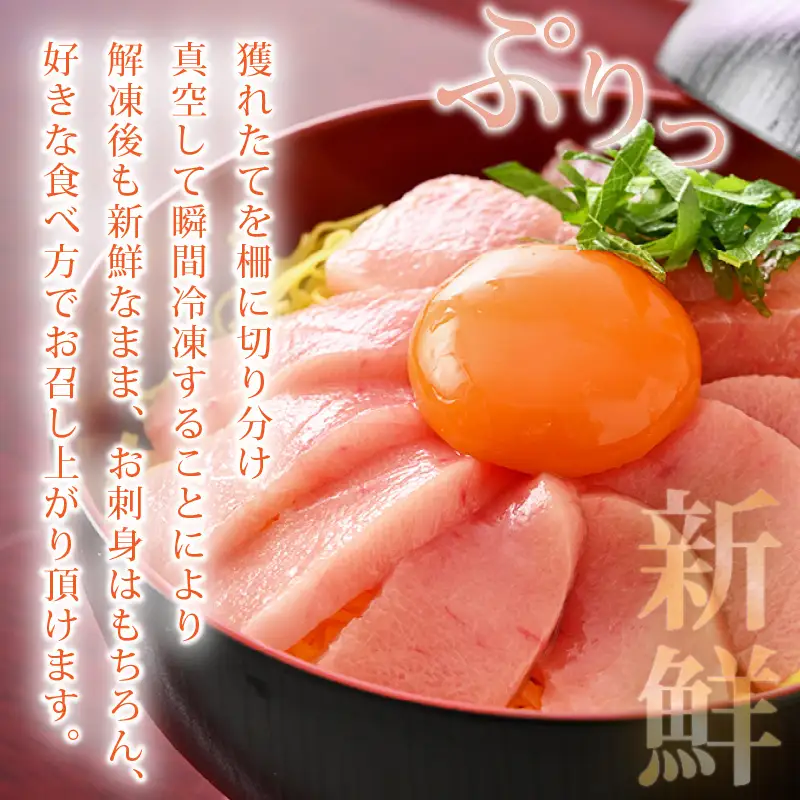 【先行予約】天然！地物！ひるがのメジマグロ 柵3本【合計800g以上】【2027年2月中旬以降順次発送予定】【マグロ 刺身】 [m36-c003]