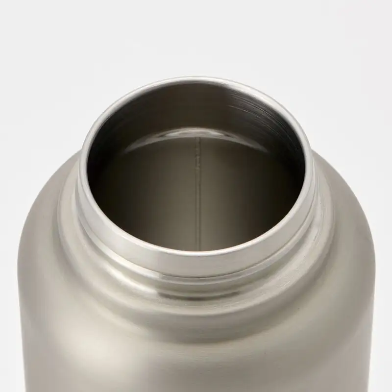 【スクリューハンドル付きマグボトル】1200ml 保温保冷 シルバー STSC12_4973307579301 11-018