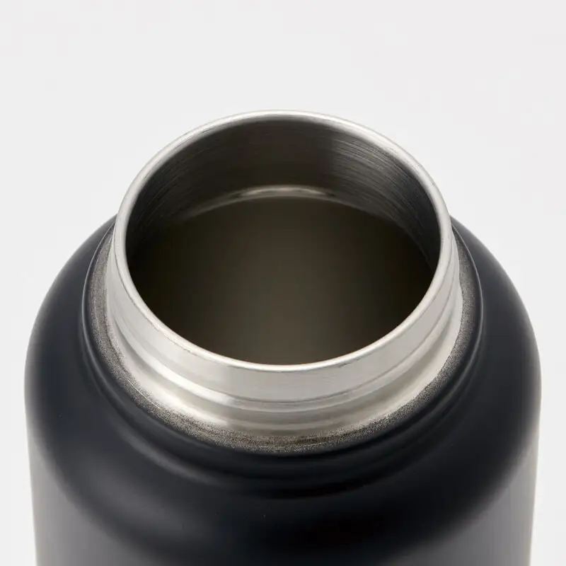 【スクリューハンドル付きマグボトル】1200ml 保温保冷 ブラック STSC12_4973307579424 スケーター株式会社 11-020