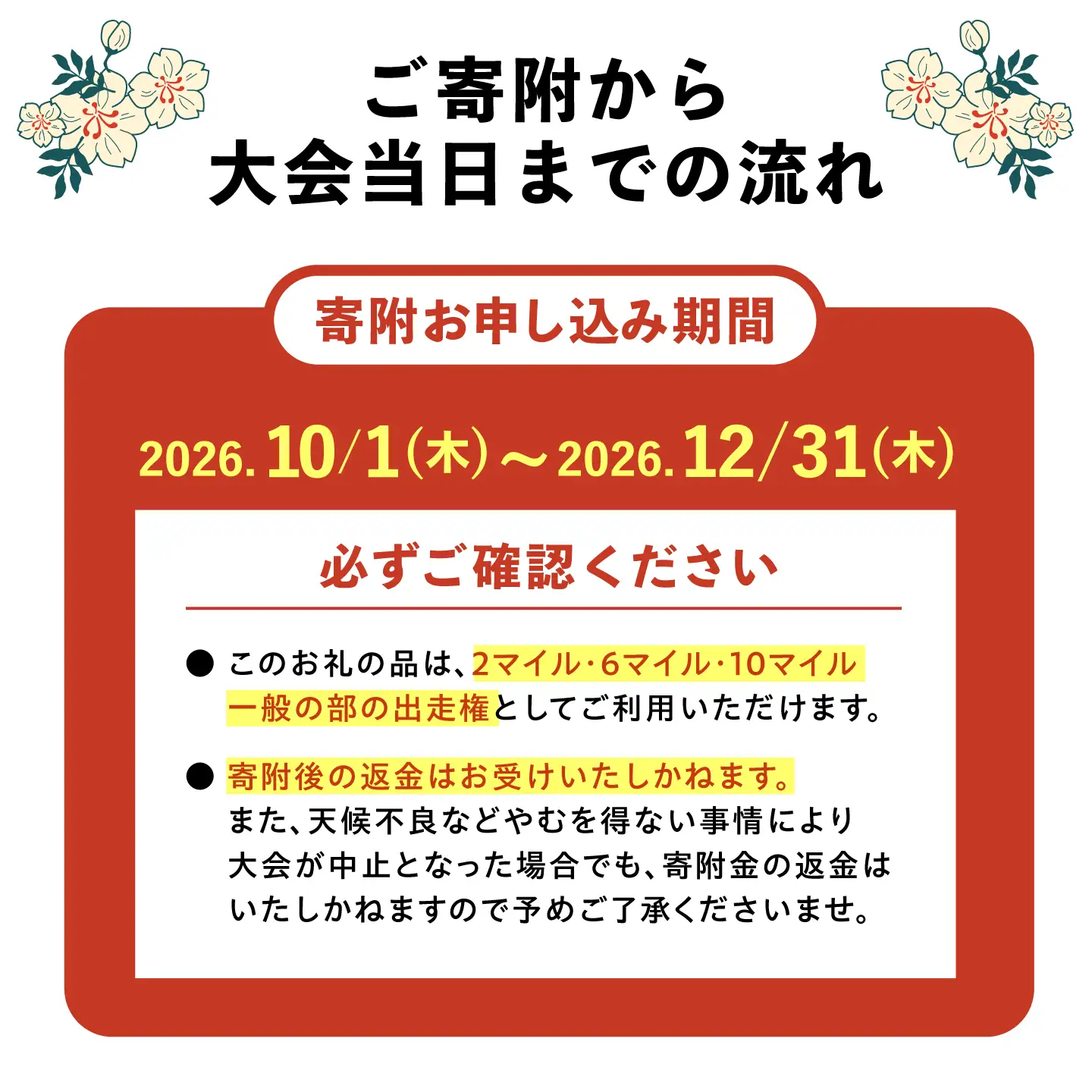 第41回日本大正村クロスカントリー大会出走権（1人分） / 恵那市 / 日本大正村クロスカントリー大会実行委員会 [AUEV001]
