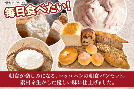Coccopan 朝食パン 9種 冷凍パン 詰め合わせ 我孫子市 《30日以内に出荷予定(土日祝除く)》