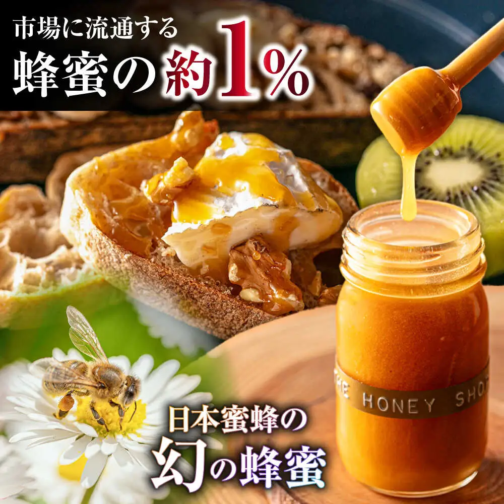 【1週間以内発送】日本蜜蜂 はちみつ 計300g [ARBN002] 国産 はちみつ