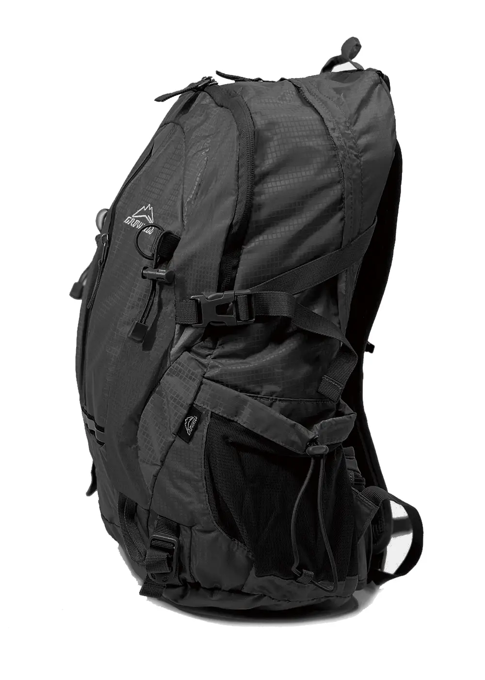 GROWHILL リュックサック HIKER25 ブラック ／ 通気性 メッシュ 防水 リュック 25L ジェイクリエイト ハイキング 登山 鞄 アウトドア バックパック 奈良県 田原本町