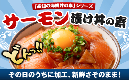 高知の海鮮丼の素「サーモンの漬け」約80g×5パック 【興洋フリーズ株式会社】 [ATBX087]