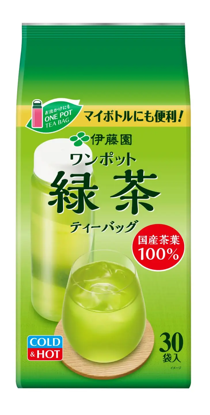 131-2　ワンポットエコティーバッグ抹茶入り緑茶30袋×10 伊藤園