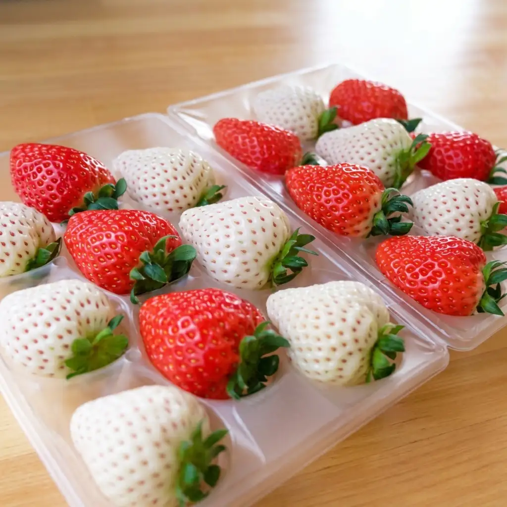 いちご食べ比べセット いただきいちご園 紅白いちご いちご食べ比べセット【2品種】