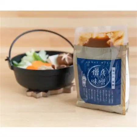 湯の山旅館の味「僧兵味噌(酒粕入り)」1kg×3袋セット【1548143】