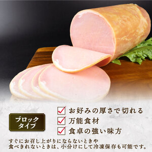 ロースハム ブロック 1kg ハム ecg002-01