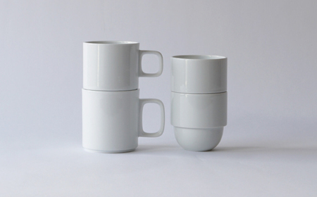 【波佐見焼】【HASAMI PORCELAIN】マグカップ テイスティングカップ ホワイト4点セット 【東京西海】[DD240]