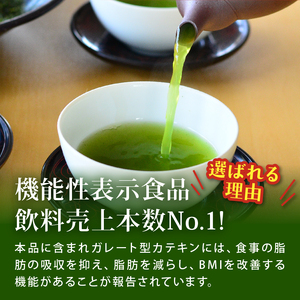 131-17000　【定期便6か月】お～いお茶濃い茶PET600ml×24本