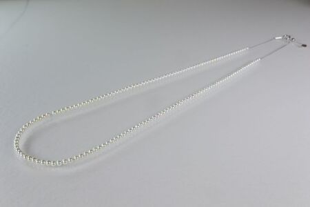 真珠 アクセサリー ネックレス パール 2.5mm 以上 3mm 未満 伊勢 志摩 伊勢志摩 冠婚葬祭 結婚式 入学式 卒業式 お祝い ジュエリー 金具 Pt プラチナ アコヤ真珠 アコヤ貝 / あこや真珠マチネネックレス