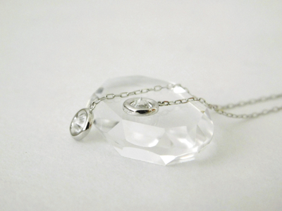 Pt900【D SI EX H&C】ダイヤモンドチェーンピアス　トータル0.5ct　K06057-H