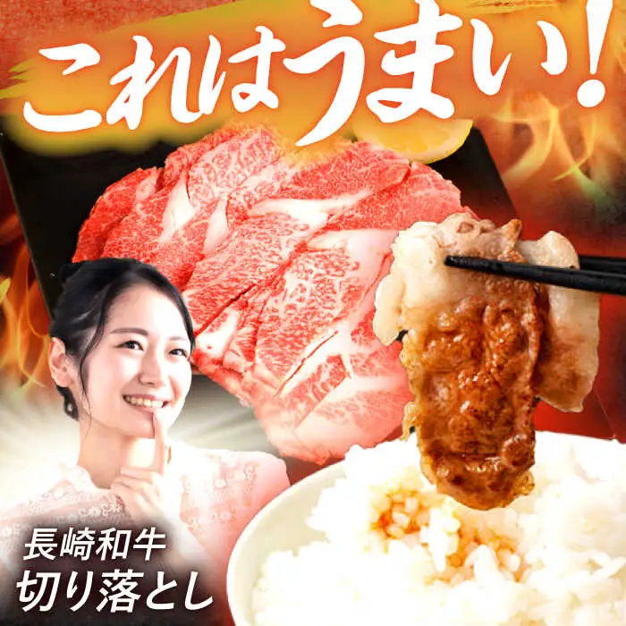 長崎和牛 切り落とし 2kg（400g×5）肩ロース・モモ・カタ・バラ使用 / 牛肉 ぎゅうにく 肉 和牛 国産牛 切落し?/ 諫早市 / 西日本フード株式会社 [AHAV006]