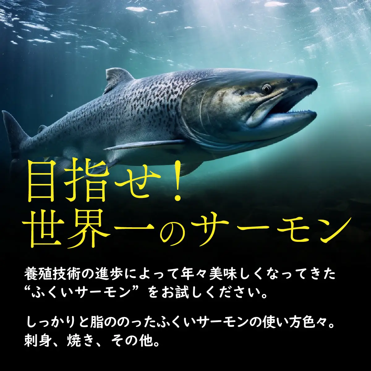 ふくいサーモン骨なし切身70g 5切[A-083006]