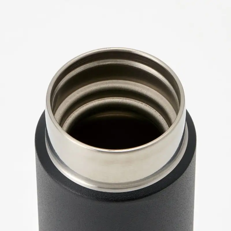 【保温・保冷マグボトル】350ml チタン製 ブラック 55257-1-TMB4 25-012