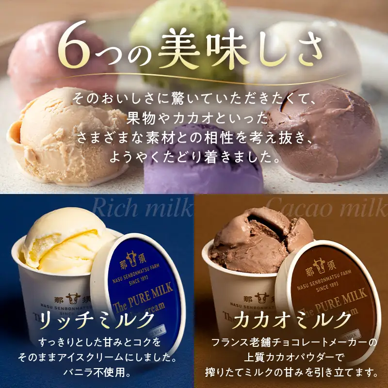 食べ比べセット　ピュアミルクアイス10個とミレピーニアイス10個【千本松牧場】 ns025-015-20 ｱｲｽ ｽｲｰﾂ おやつ ﾋﾟｭｱﾐﾙｸ 牛乳 ﾐﾙｸ 