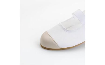 おしゃれな上履き シューズ 室内履き 上靴（ライトベージュ／24.5cm）