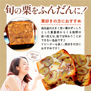 洋菓子 【秋頃発送】 栗 の贅沢 テリーヌ (8個入り)  洋菓子