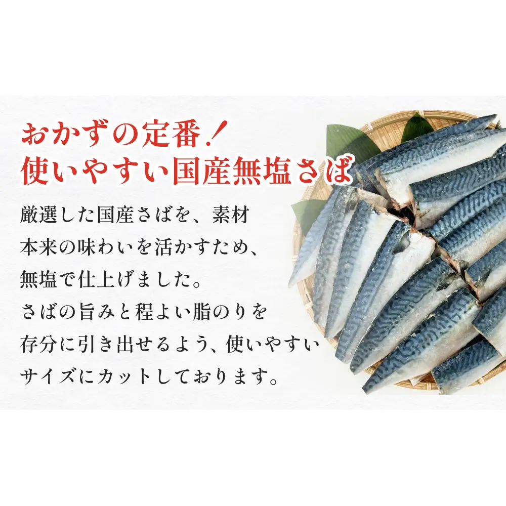 訳あり 無塩 サバ フィレ 3.0kg (30枚前後)  さば 鯖 切り身 宮城県 石巻市