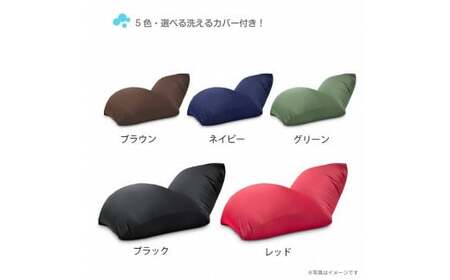 クッション ウルトラビーズクッション MAX グリーン