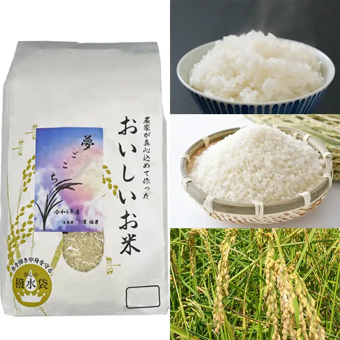 【令和8年産】嶺南ファームの嶺岡米「夢ごこち」10kg[0036-0009]