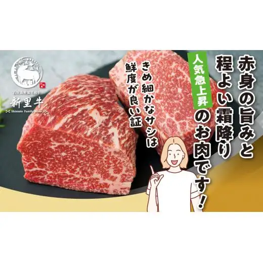 石垣島産 黒毛和牛 新里牛 極上赤身ローストビーフ用ブロック　1kg 　 SZ-37