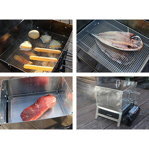 フラットスモーカー | tent-Mark DESIGNS テンマクデザイン WILD-1 ワイルドワン キャンプ アウトドアギア テント バーベキュー BBQ ソロキャンプ グランピング イベント