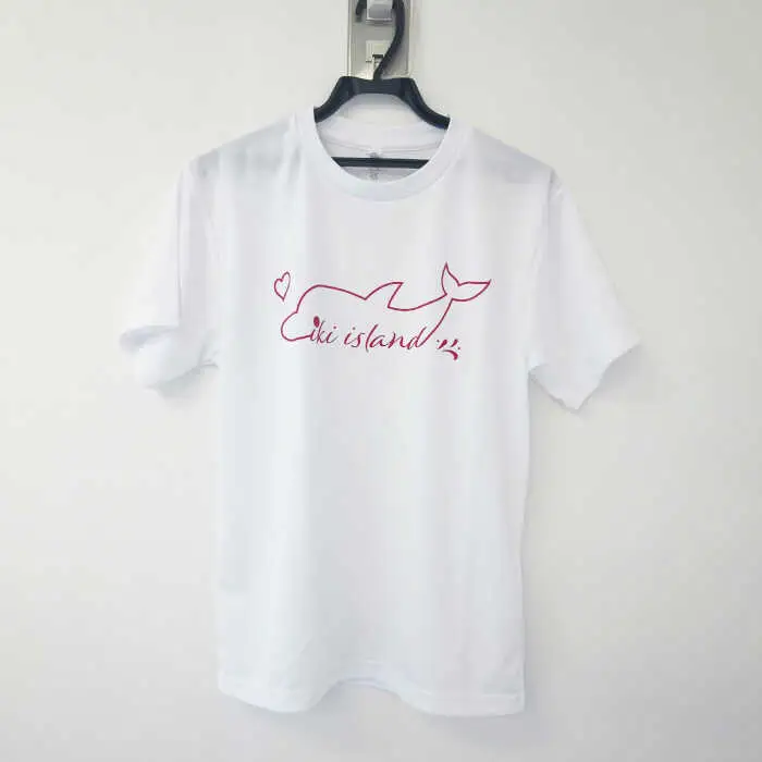 壱岐オリジナルイルカTシャツ親子セット≪壱岐市≫【下久商店株式会社】 Tシャツ お土産 焼酎 壱岐島 離島 [JBZ080] 服