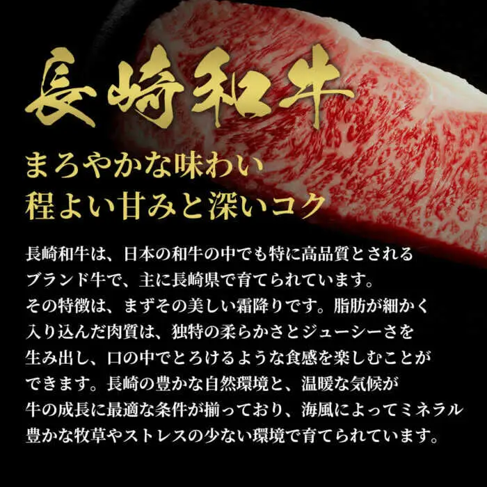 【お中元】【和牛セレブ】長崎和牛 サーロインステーキ 180g×2枚 [JGV003]