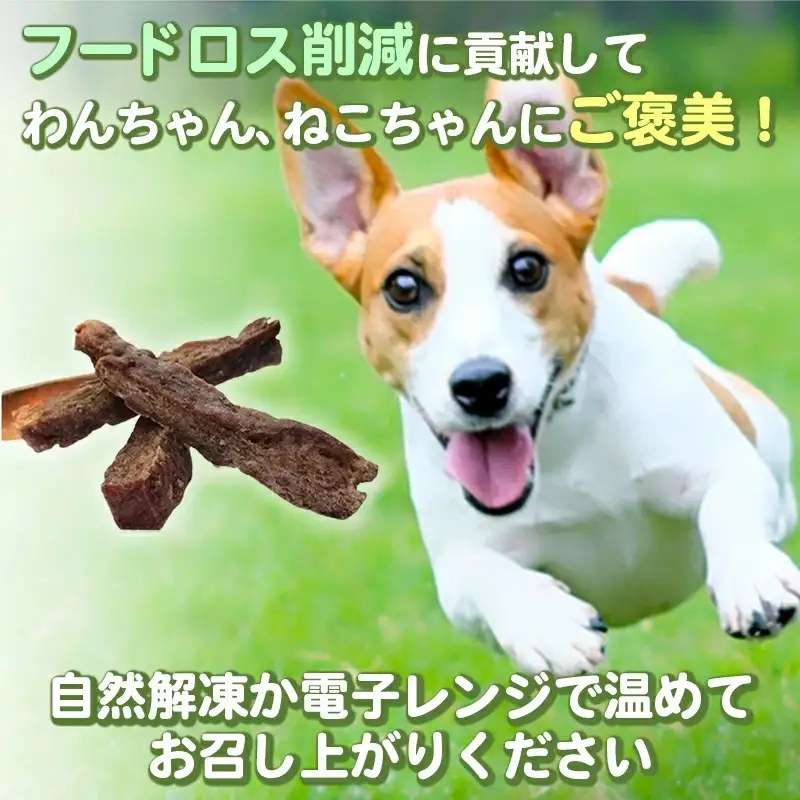 犬・猫用おやつ【鹿肉】スティック 50g×3袋（150g）- 小分け 犬 イヌ 猫 ネコ 犬猫用 鹿肉 シカ肉 フードロス 埼玉県 幸手市