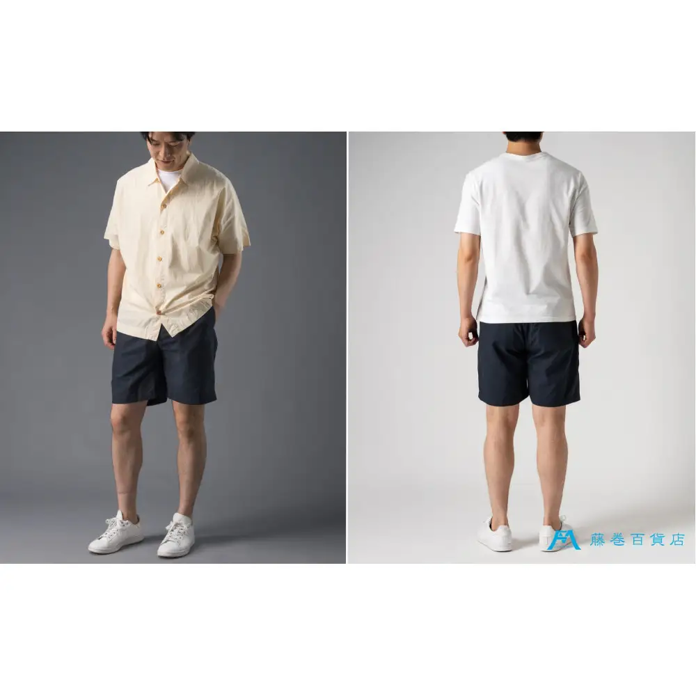 1331【Lサイズ】ダントツ撥水(R)ショートパンツ 【ネイビー】FANTASTICDAYS 藤巻百貨店限定モデル 短パン ファッション アウトドア
