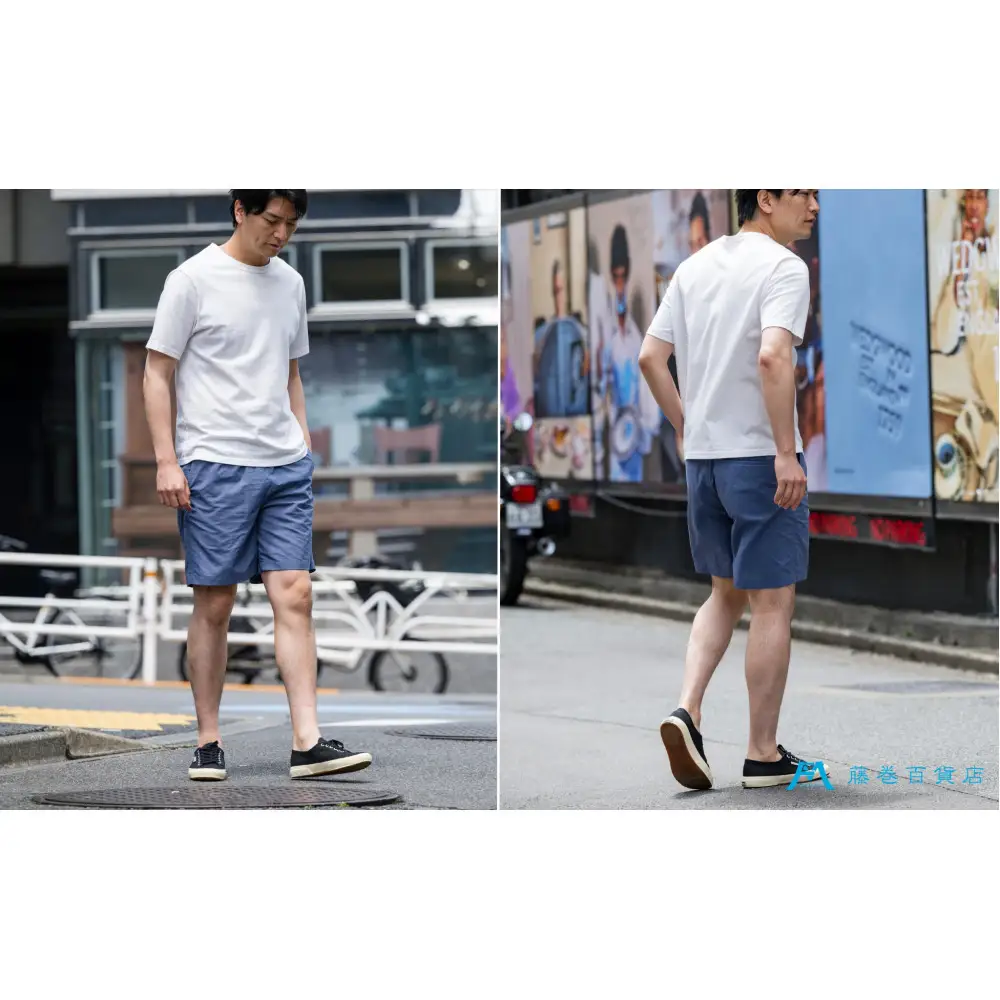 【Mサイズ】ダントツ撥水(R)ショートパンツ【ブル―】 FANTASTICDAYS 藤巻百貨店限定モデル 短パン ファッション パンツ アウトドア