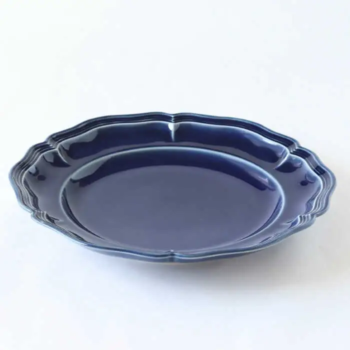 【波佐見焼】ombre de fleur プレートL アズール 2枚セット 食器 皿【翔芳窯】[FE369]