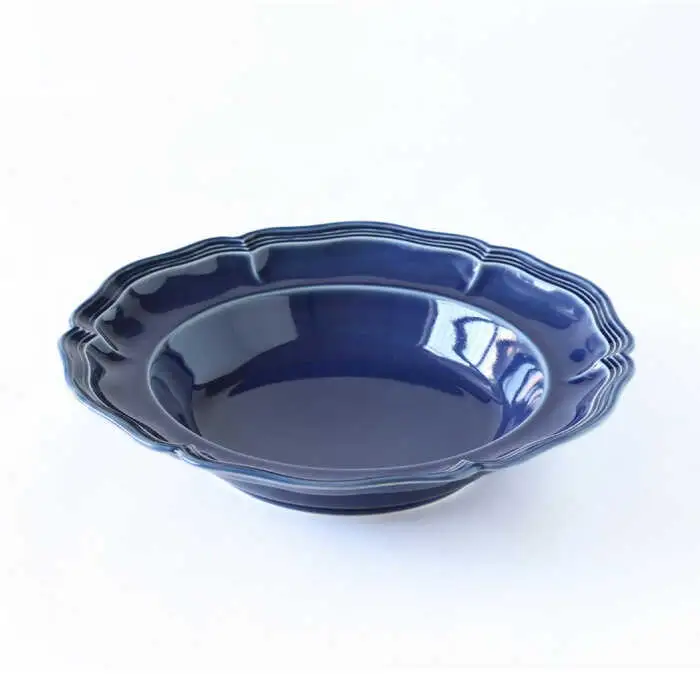 【波佐見焼】ombre de fleur ボウルL アズール 2枚セット 食器 皿【翔芳窯】[FE402]