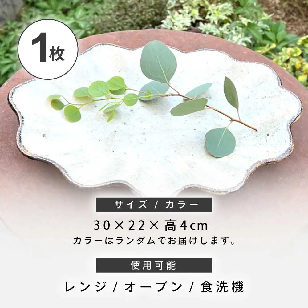 【料理が映える】岸川さんちのフリフリお皿 [AHEU004]