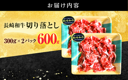 長崎和牛 切り落とし 600g(300g×2)[OCD016]