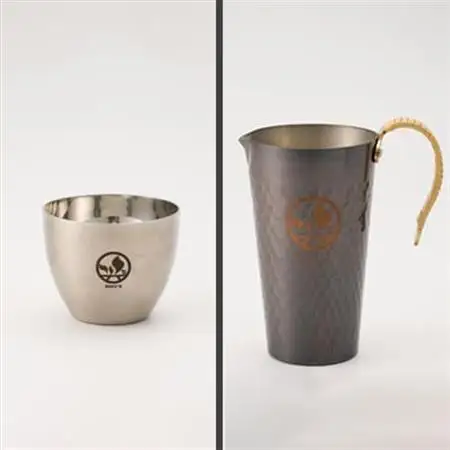 笑's B-6君カン(燗)グリル 4点セット(B6君/専用カン(燗)グリル/酒タンポ/二重ぐい呑み)_雑貨・日用品 アウトドア用品 スポーツ・アウトドア用品 _【1573695】