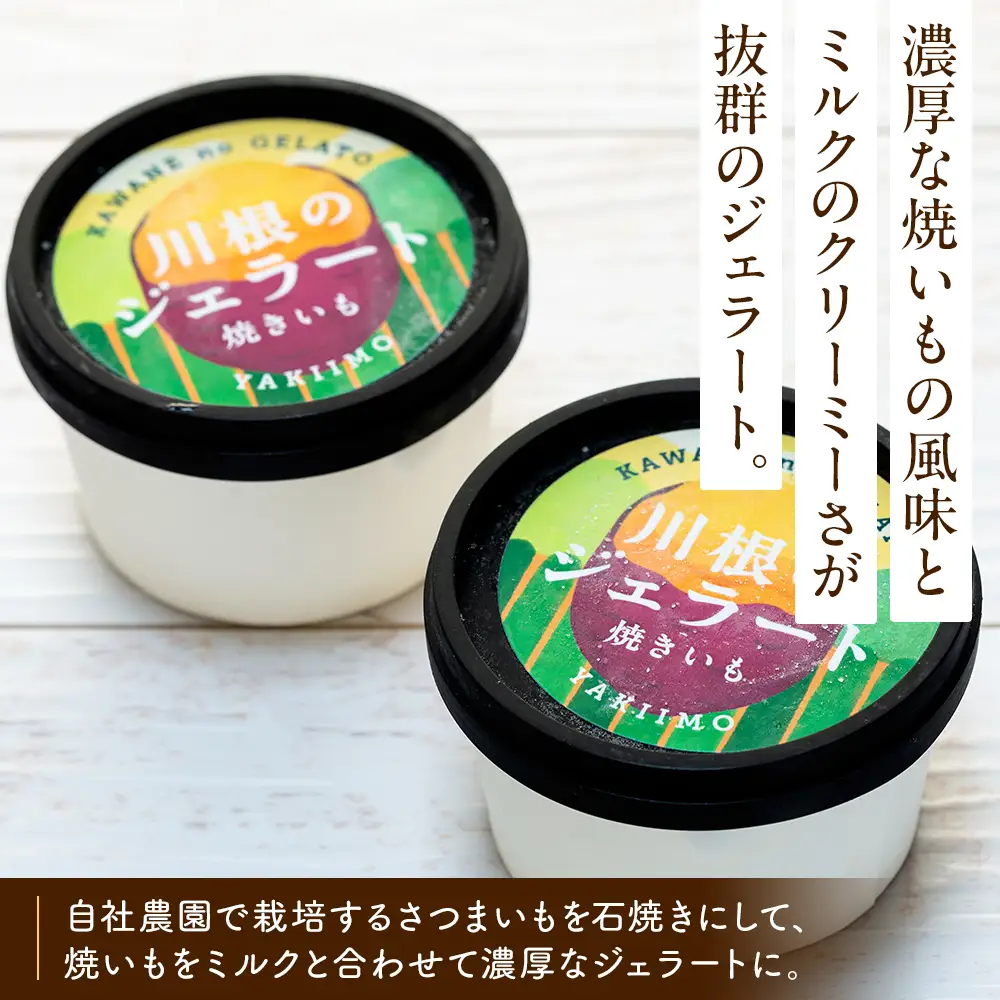 11-80 焼きいもジェラート（90mlカップ×6個）