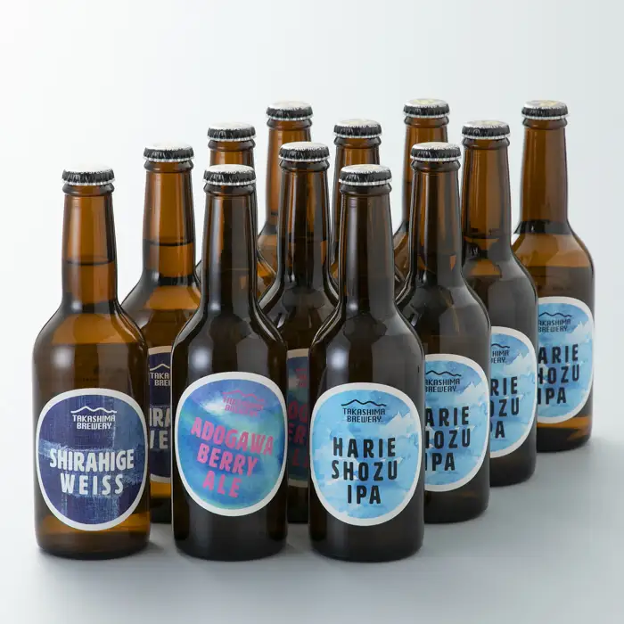 【I-101】TAKASHIMA BREWERY　クラフトビール３種セット　330ml×12本【高島屋選定品】