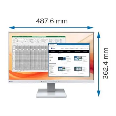 【国内生産】EIZO 21.5型液晶モニター FlexScan EV2130-HD セレーングレイ_家電製品 パソコン・周辺機器  _【1555300】
