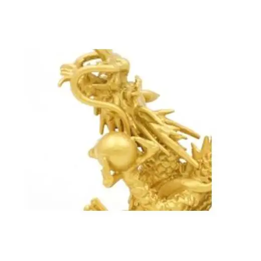 【高岡銅器】龍文鎮（小）金色 インテリア 置物 ペーパーウエイト 伝統工芸品 職人 手作り 富山県 高岡 FAD-2089