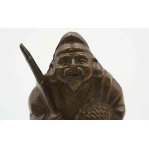 【高岡銅器】開運招福　恵比寿 インテリア 置物 伝統工芸品 職人 手作り 富山県 高岡 FAD-2092