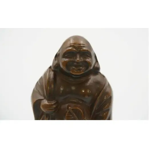 【高岡銅器】開運招福　布袋尊 インテリア 置物 伝統工芸品 職人 手作り 富山県 高岡 FAD-2094