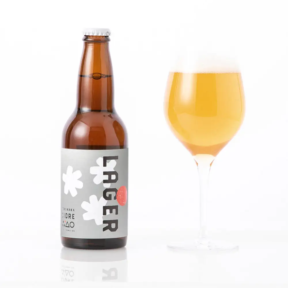 未来を育てるりんごのお酒 テキカカシードル（ラガー）330ml×6本 お酒 青森 弘前 林檎 リンゴ